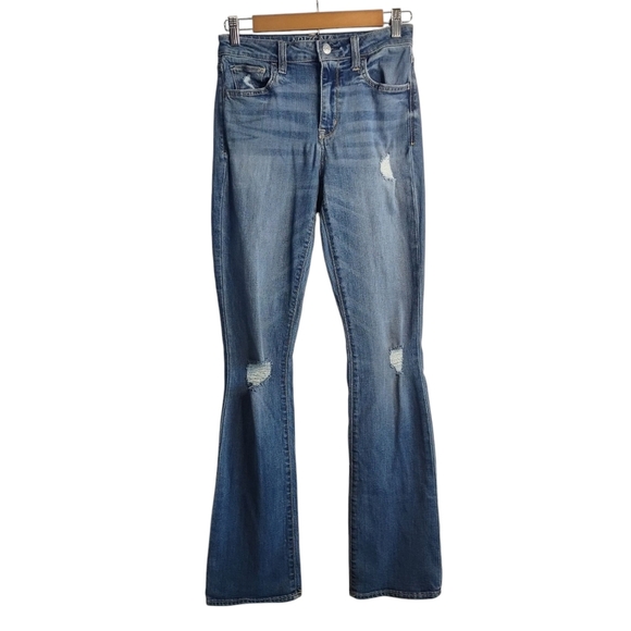 Arizona Jean Co Juniors Hi-Rise Boot Cut Stretch Jeans Size 5 - Picture 1 of 11